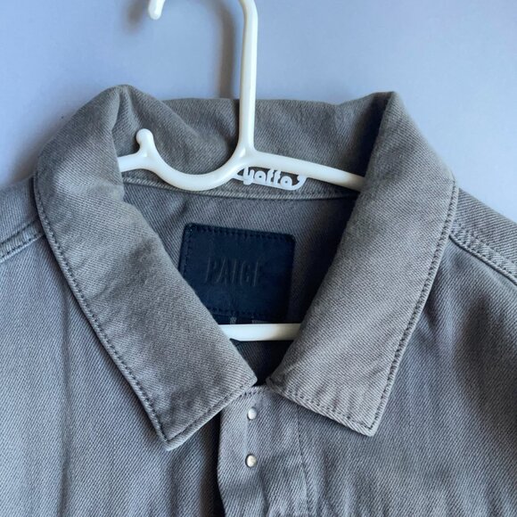 Paige Scout Denim Jacket - Vintage Dawn Grey - Size XL - Picture 4 of 7